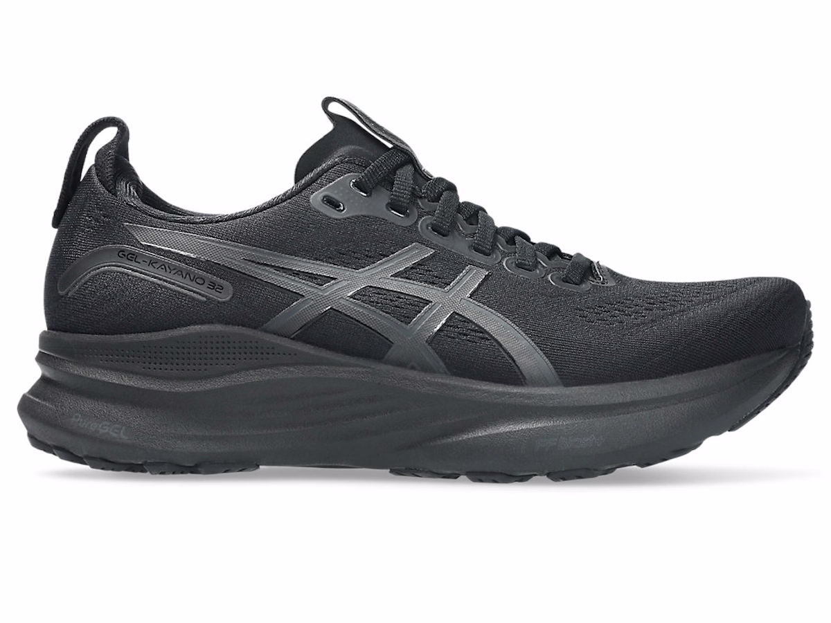 (Women) ASICS GEL-KAYANO 32 Running Shoes Black/Graphite Grey