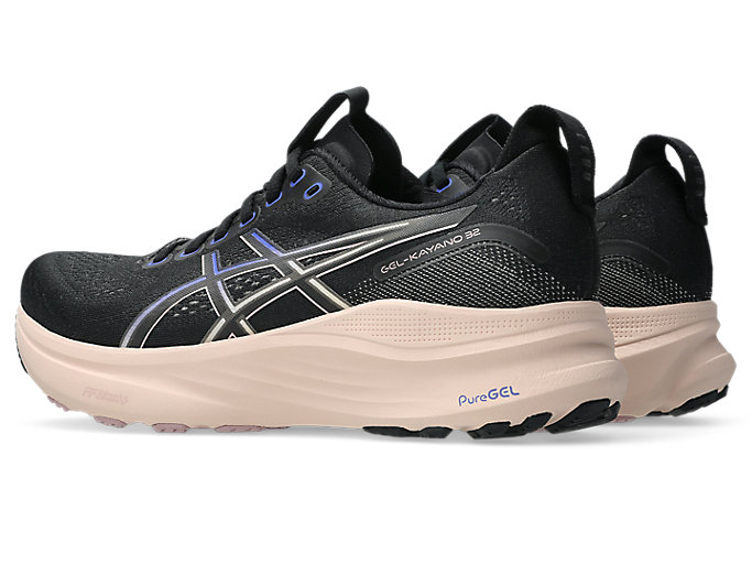 Lookbook (W) ASICS GEL-KAYANO 32 Kasut Lari Hitam/Mutiara Pink 1012B838-004