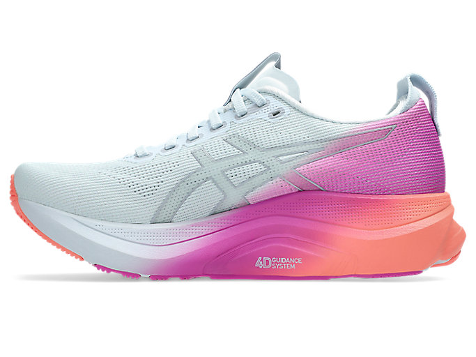 Purchase (W) 亚瑟士 GEL-KAYANO 32 跑鞋 天空色/数码樱花配色 1012C045-400