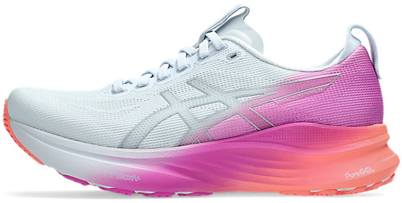 (W) 亚瑟士 GEL-KAYANO 32 跑鞋 天空色/数码樱花配色 1012C045-400 1