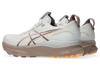 (Women) ASICS GEL-KAYANO 32 Running Shoes White/Orange Glow