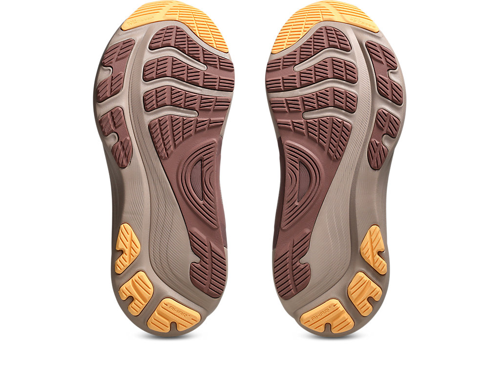 Cheap (W) ASICS ゲルカヤノ 32 ランニングシューズ ホワイト/オレンジグロー 1012B838-101