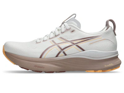 (Women) ASICS GEL-KAYANO 32 Running Shoes White/Orange Glow