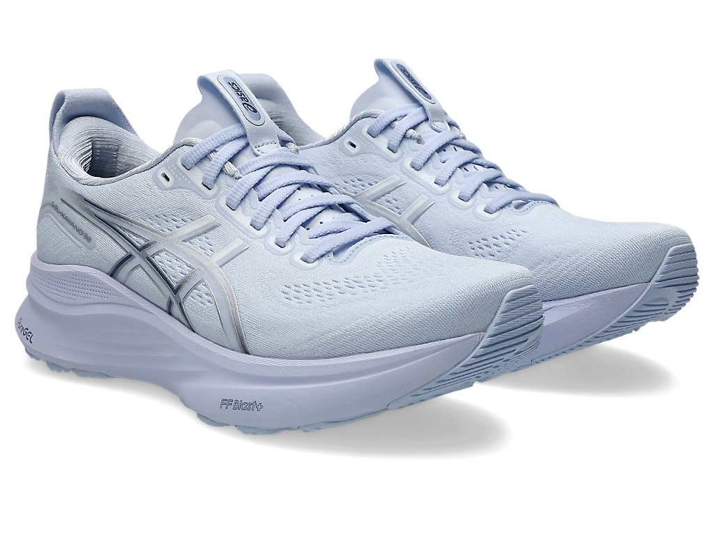 Order (W) ASICS GEL-KAYANO 32 WIDE Zapatillas de Running Azul Fade/Indigo Fog 1012B839-401