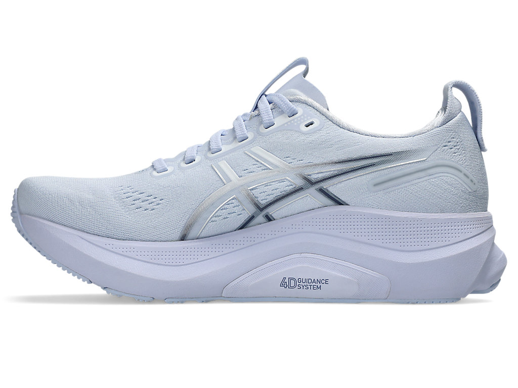 Shop (W) ASICS GEL-KAYANO 32 WIDE Zapatillas de Running Azul Fade/Indigo Fog 1012B839-401