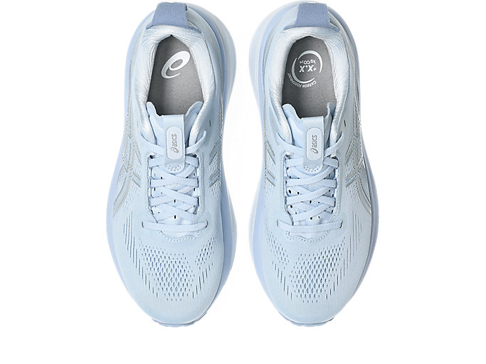 Details for (W) ASICS Gel-Kayano 33 D a pianta larga ''Solid Air Soft Sky'' 1012B992-400