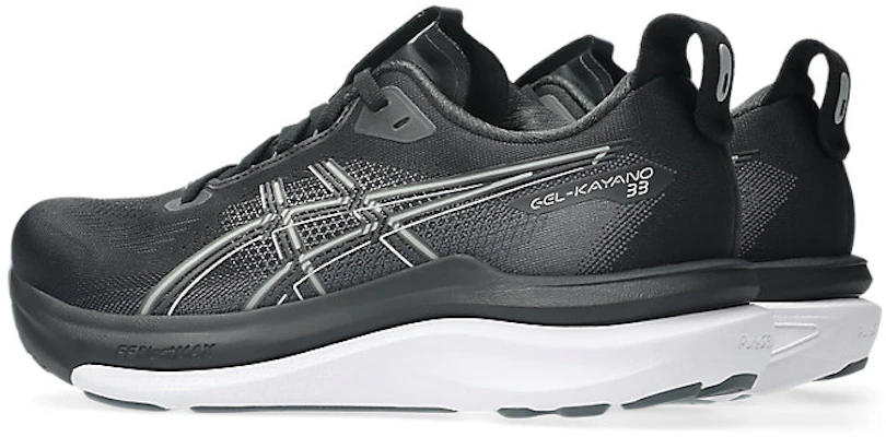 (W) ASICS GEL-KAYANO 33 Kasut Lari Narrow Hitam/Putih 1012B993-002 Lookbook (W) ASICS GEL-KAYANO 33 Kasut Lari Narrow Hitam/Putih 1012B993-002