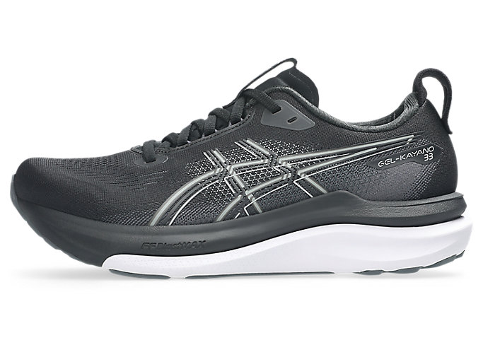 Cheap (W) ASICS GEL-KAYANO 33 Kasut Lari Narrow Hitam/Putih 1012B993-002
