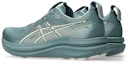 Lookbook (W) ASICS GEL-KAYANO 33 Kasut Lari. Foggy Teal/Rose Dust 1012B939-402