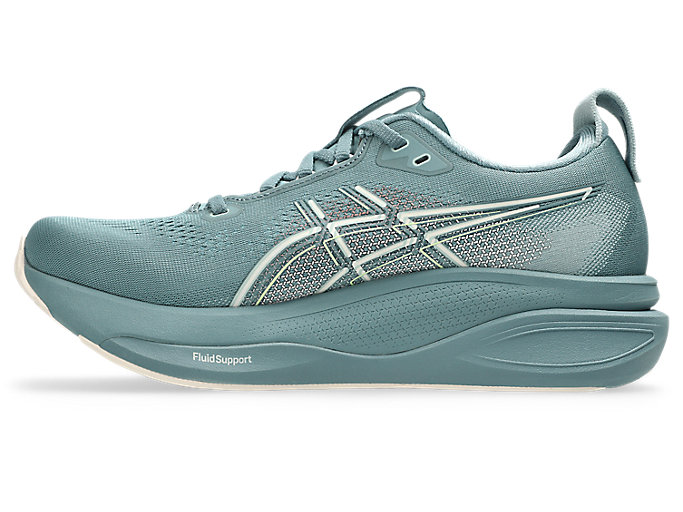Shop (W) ASICS GEL-KAYANO 33 Kasut Lari. Foggy Teal/Rose Dust 1012B939-402
