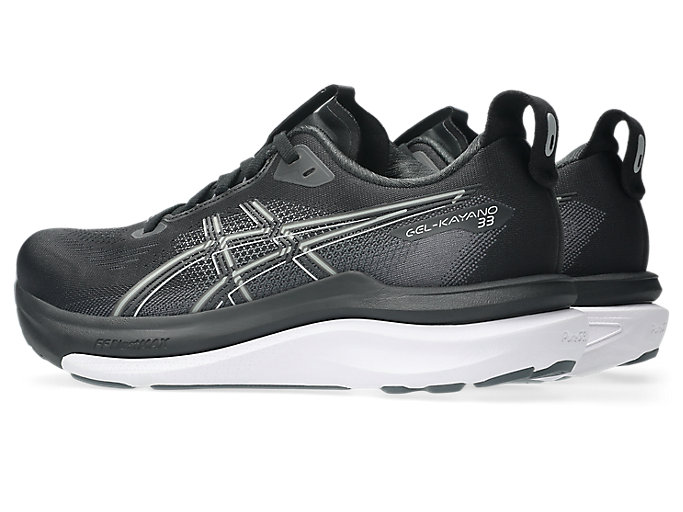 Lookbook (W) ASICS GEL-KAYANO 33 Kasut Lari Hitam/Putih 1012B939-002