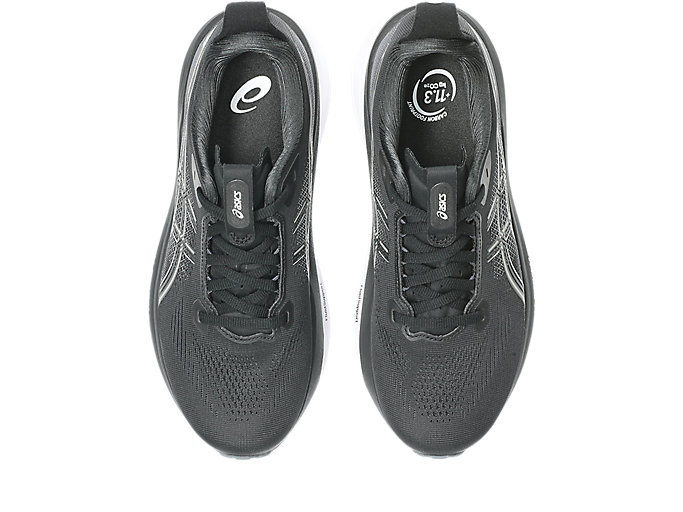 Details for (W) ASICS GEL-KAYANO 33 Kasut Lari Hitam/Putih 1012B939-002