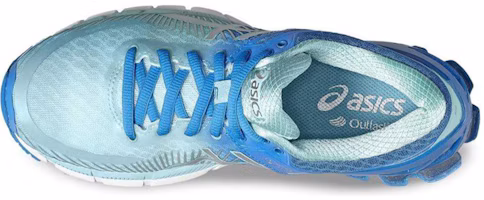 Lookbook Asics Gel-Kinsei 6 輕便透氣 低筒 跑步鞋 女款 藍綠
