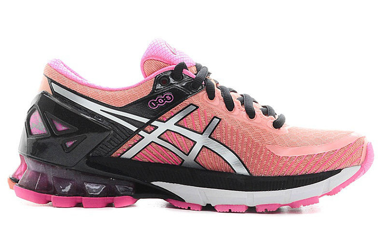 Order Asics Gel-Kinsei 6 防滑耐磨 低筒運動跑步鞋 女款 粉黑