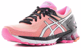 Lookbook Asics Gel-Kinsei 6 防滑耐磨 低筒運動跑步鞋 女款 粉黑
