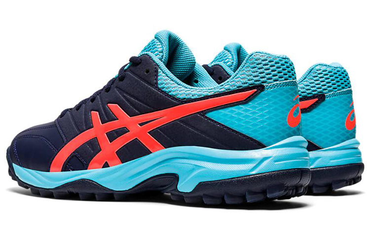 Shop (W) ASICS Gel-Lethal MP 7 Blau/Rot P666Y-401