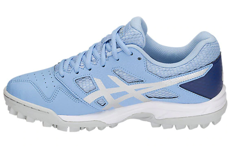 (Women) ASICS Gel-Lethal MP 7 White/Blue P666Y-600