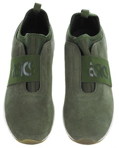 亞瑟士 Gel-Lyte Komachi Strap MT 防滑耐磨 低筒 跑步鞋 女款 軍綠色 Lookbook 亞瑟士 Gel-Lyte Komachi Strap MT 防滑耐磨 低筒 跑步鞋 女款 軍綠色