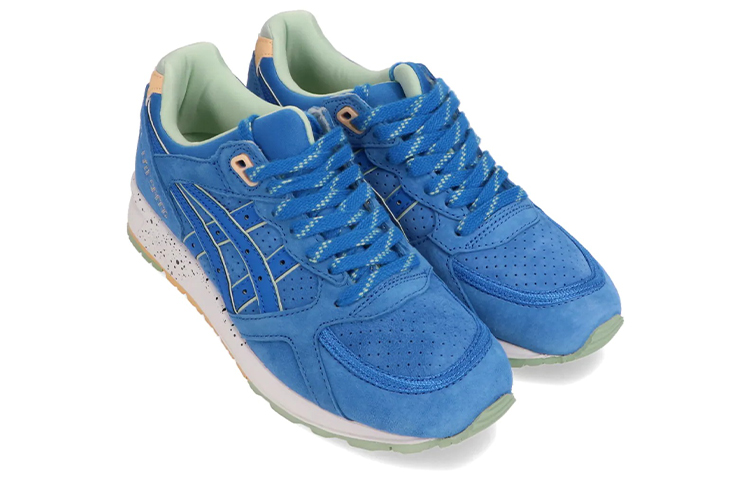 Lookbook Asics Gel-Lyte Speed 經典 耐磨防滑運動跑步鞋 女款 藍橙