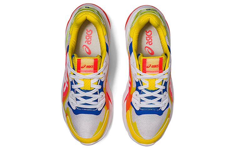 Shop (W) ASICS Gel-Miqrum ''Blanc Jaune Rose'' 1022A266-750