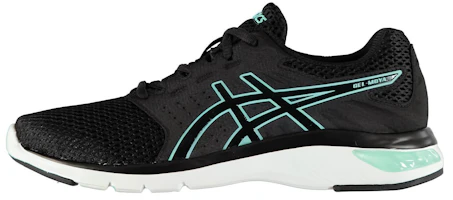 (Women) ASICS Gel-Moya 'Black Green' T090A-9090 (Women) ASICS Gel-Moya 'Black Green' T090A-9090