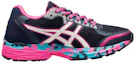 Order (W) ASICS Gel-Nagoya 2 Noosa 'Hitam Merah Jambu' 1012B113-401
