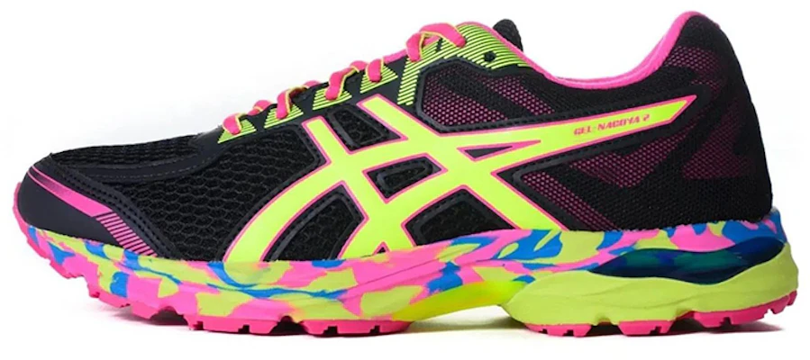 Asics Gel-Nagoya 2 Noosa 耐磨防滑透氣 低筒跑步鞋 女款 黑黃 Buy Asics Gel-Nagoya 2 Noosa 耐磨防滑透氣 低筒跑步鞋 女款 黑黃
