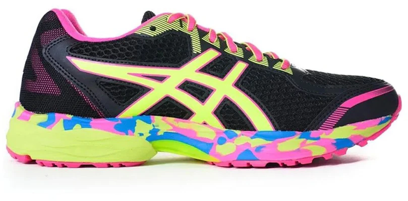 Asics Gel-Nagoya 2 Noosa 耐磨防滑透氣 低筒跑步鞋 女款 黑黃 Order Asics Gel-Nagoya 2 Noosa 耐磨防滑透氣 低筒跑步鞋 女款 黑黃