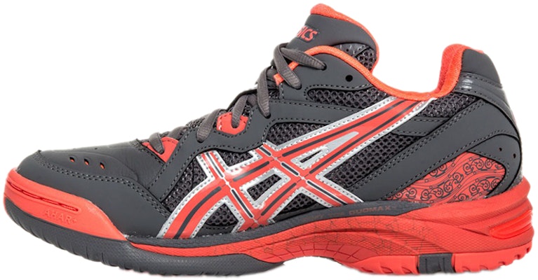 (Women) ASICS Gel-Netburner 15 'Grey Citrus Red' R352Y-9343 Buy (Women) ASICS Gel-Netburner 15 'Grey Citrus Red' R352Y-9343