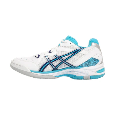 (W) ASICS Gel-Netburner 15 'White Blue'
