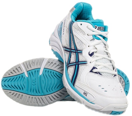 (Women) ASICS Gel-Netburner 15 'White Blue' R352Y-0155 Shop (Women) ASICS Gel-Netburner 15 'White Blue' R352Y-0155
