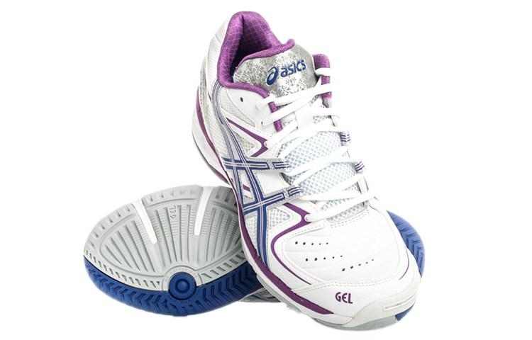 Lookbook (W) ASICS Gel-Netburner 16 'Putih Ungu' R453Y-0158