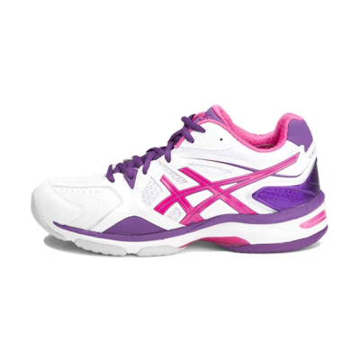 (W) ASICS Gel-Netburner 17 'White Pink'