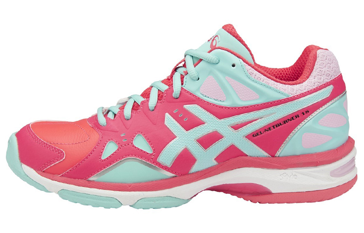 (Women) ASICS Gel-Netburner 18 'D-Wide Pink' R652Y-2067