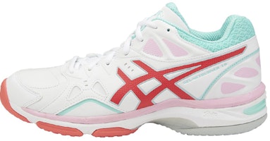 (Women) ASICS Gel-Netburner 18 'White Pink' R652Y-0120 (Women) ASICS Gel-Netburner 18 'White Pink' R652Y-0120