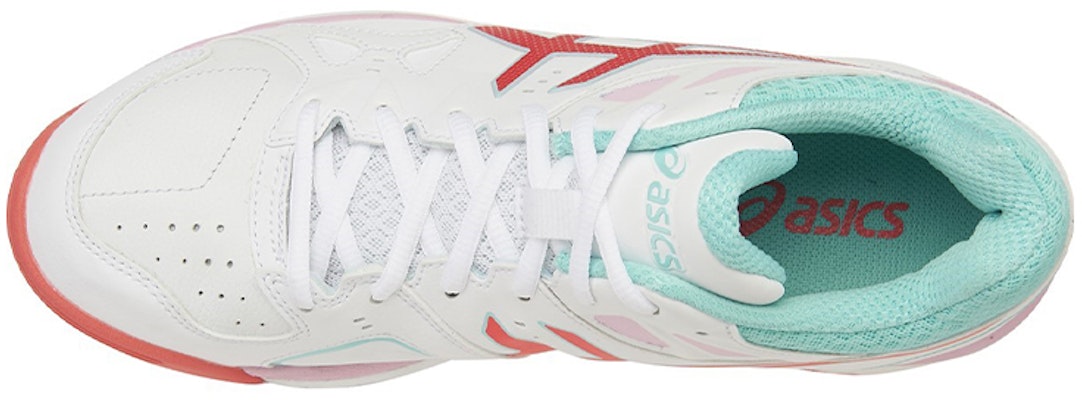 (Women) ASICS Gel-Netburner 18 'White Pink' R652Y-0120 Lookbook (Women) ASICS Gel-Netburner 18 'White Pink' R652Y-0120