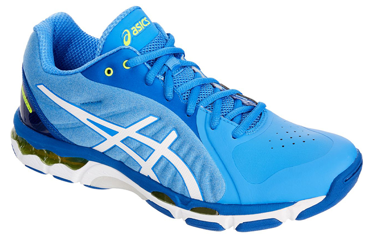 Lookbook Asics Gel-Netburner 19 減震防滑運動跑步鞋 女款 藍白 D寬