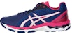 (W) ASICS Gel-Netburner 19 'Navy Pink' Wanita Lelaki 1072A018-406
