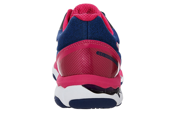 Shop Asics Gel-Netburner 19 舒適耐磨減震 低筒運動跑步鞋 女款 藏藍粉
