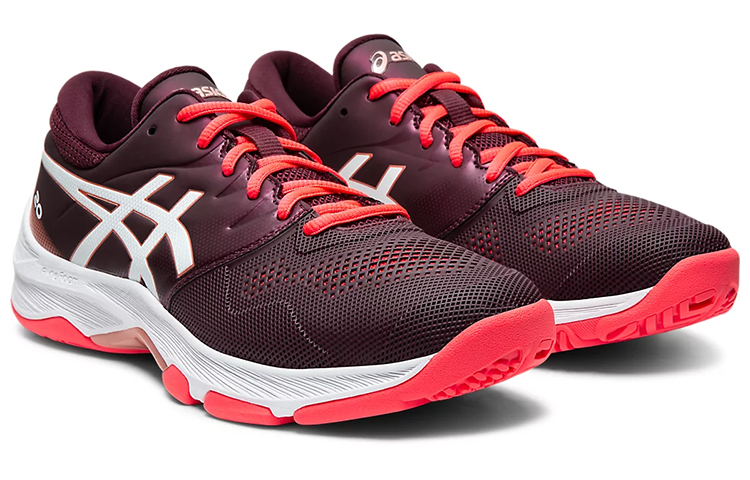Lookbook (W) ASICS Gel-Netburner 20 '酒红色' 运动鞋 1072A039-501