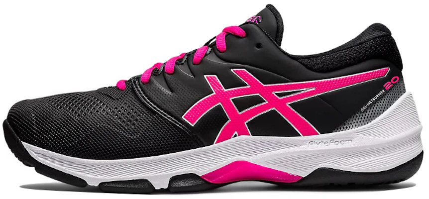 (Women) ASICS Gel-Netburner 20 (D-Width) 'Black Pink' 1072A039-007 Buy (Women) ASICS Gel-Netburner 20 (D-Width) 'Black Pink' 1072A039-007