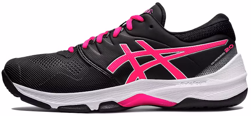 (Women) ASICS Gel-Netburner 20 (D-Width) 'Black Pink' 1072A039-007 Buy (Women) ASICS Gel-Netburner 20 (D-Width) 'Black Pink' 1072A039-007