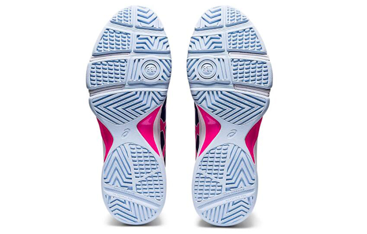 Details for (W) ASICS Gel-Netburner 20 (D) Azul/'Rosa' zapatillas deportivas. 1072A039-400