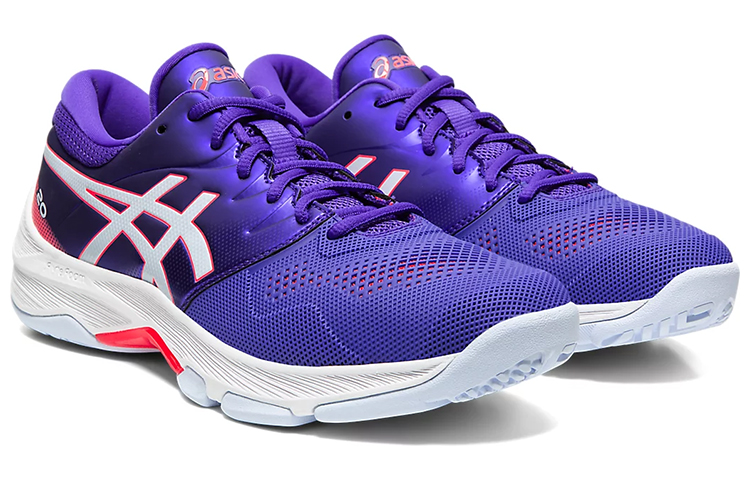 Lookbook (W) ASICS Gel-Netburner 20 ''Paars Antislip Duurzaam Low-Top'' 1072A039-500