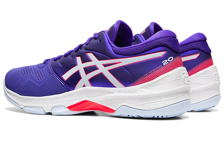 Shop (W) ASICS Gel-Netburner 20 ''Paars Antislip Duurzaam Low-Top'' 1072A039-500