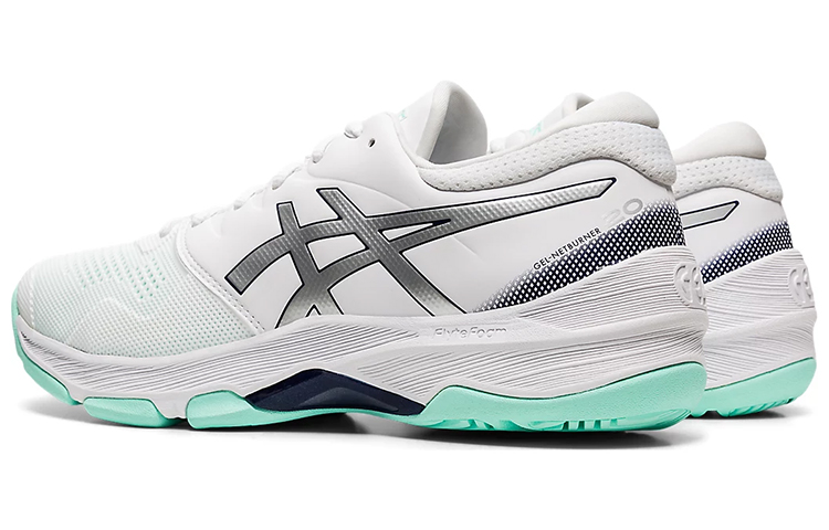 Shop (Women) ASICS Gel-Netburner 20 'White D-Width' 1072A039-100