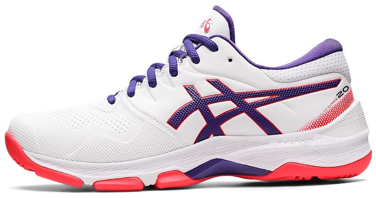 (Women) ASICS Gel-Netburner 20 'White Purple' 1072A039-104 Buy (Women) ASICS Gel-Netburner 20 'White Purple' 1072A039-104