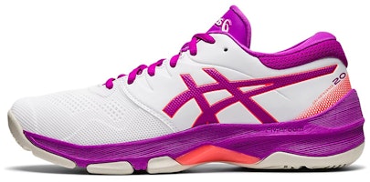 (Women) ASICS Gel-Netburner 20 'White Purple' 1072A039-105 (Women) ASICS Gel-Netburner 20 'White Purple' 1072A039-105