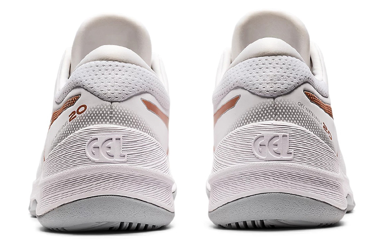 Purchase (Women) ASICS Gel-Netburner 20 'White Rose Gold' 1072A039-103