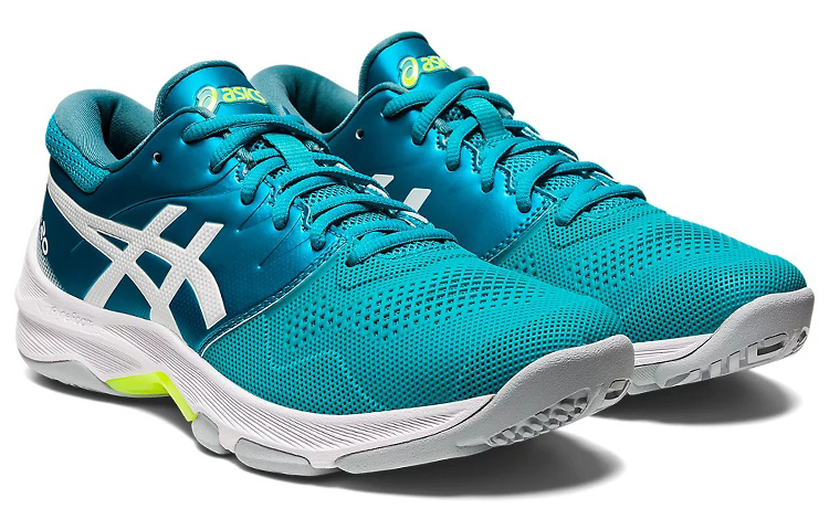 Lookbook (Women) ASICS Gel-Netburner 20 D-Width 'Blue White' 1072A039-300